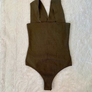 LF Green Bandage Bodysuit